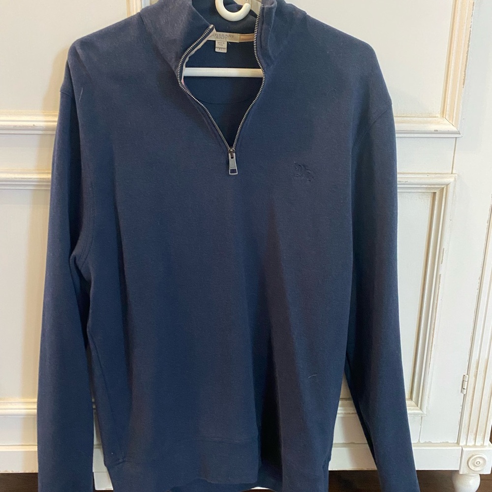 Burberry Brit pullover half zip Sz XL